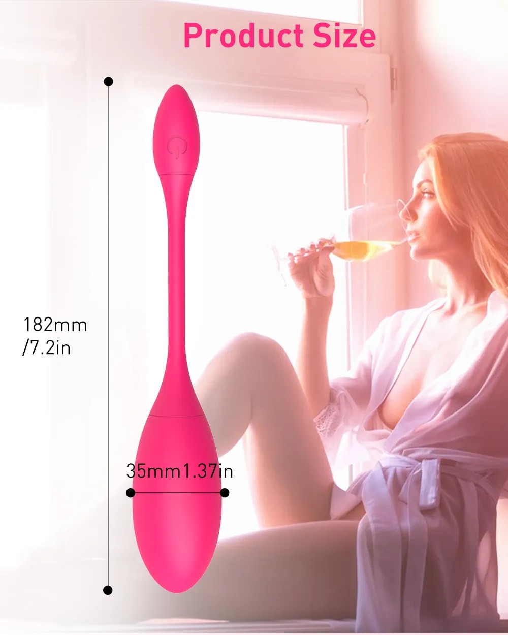 Trứng Rung Điện Levett Bluetooth App Điều Khiển Từ Xa Kích Thích