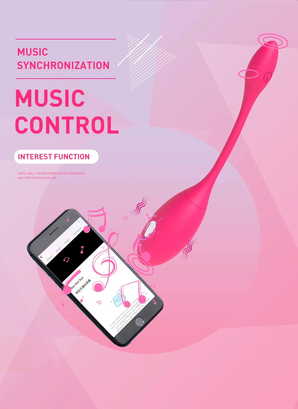 Trứng Rung Điện Levett Bluetooth App Điều Khiển Từ Xa Kích Thích