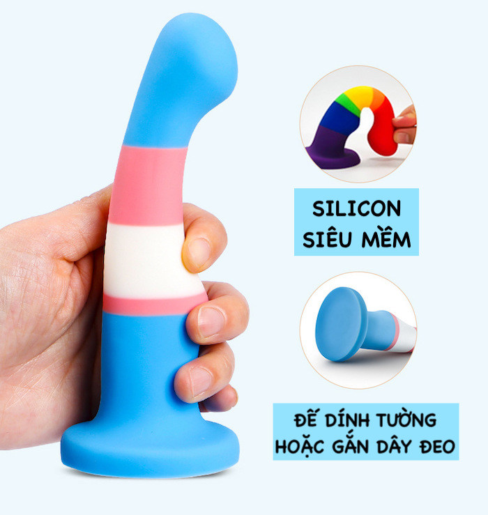 Dương Vật Giả Dính Tường Avant Blush Silicone Mềm Mại
