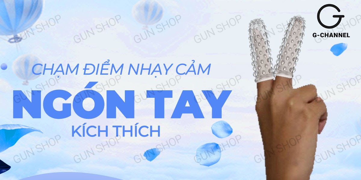 Bao cao su 2 ngón tay Aichao gai nổi lớn kích thích mạnh hàng chính hãng Bao cao su 2 ngón tay Aichao gai nổi lớn kích thích mạnh hàng chính hãng