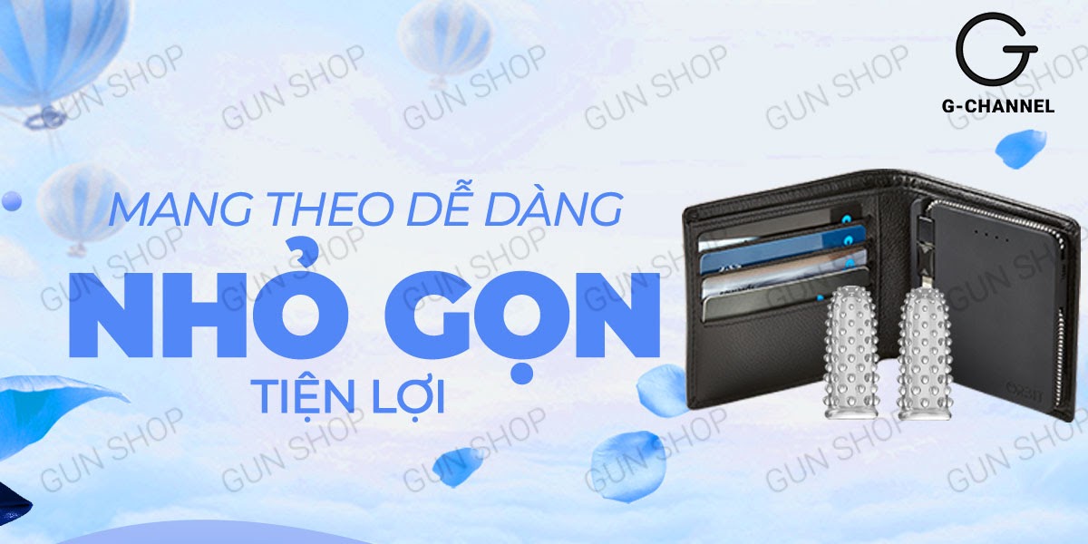 Bao cao su 2 ngón tay Aichao gai nổi lớn kích thích mạnh hàng chính hãng Bao cao su 2 ngón tay Aichao gai nổi lớn kích thích mạnh hàng chính hãng