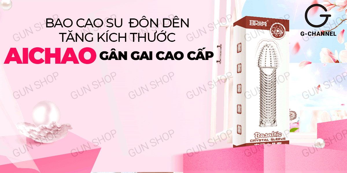 Bao cao su đôn dên Aichao gân gai tăng kích thước mạnh mẽ Bao cao su đôn dên Aichao gân gai tăng kích thước mạnh mẽ