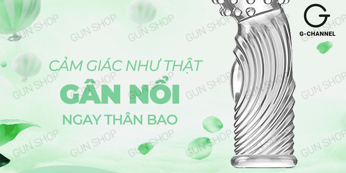 Bao cao su ngón tay Aichao G-spot 3 gai nổi tăng khoái cảm Bao cao su ngón tay Aichao G-spot 3 gai nổi tăng khoái cảm