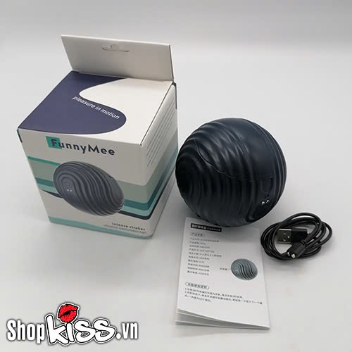 Máy thủ dâm 2 đầu rung đa tần FunnyMee Pokemon giả bóng, kích thích đỉnh cao