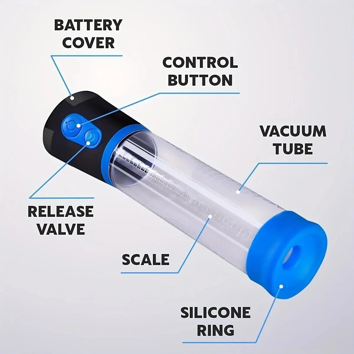Máy tập tăng kích thước dương vật Men PowerUp hút chân không hiệu quả Máy tập tăng kích thước dương vật Men PowerUp hút chân không hiệu quả