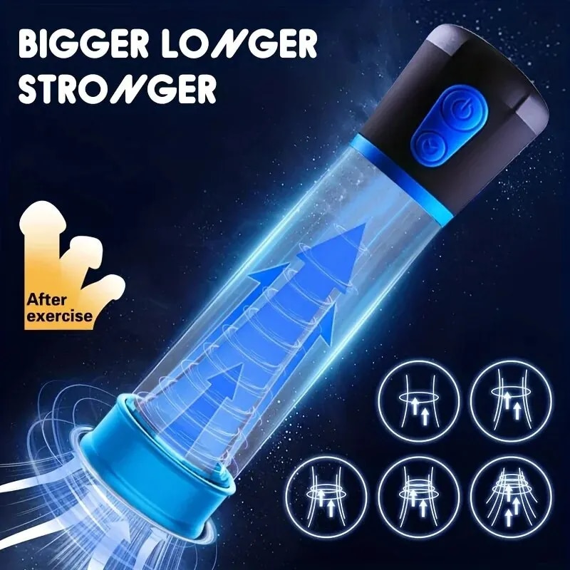Máy tập tăng kích thước dương vật Men PowerUp hút chân không hiệu quả Máy tập tăng kích thước dương vật Men PowerUp hút chân không hiệu quả