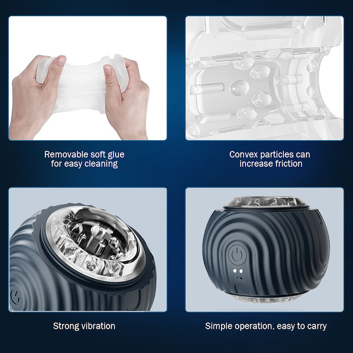 Máy thủ dâm 2 đầu rung đa tần FunnyMee Pokemon giả bóng, kích thích đỉnh cao