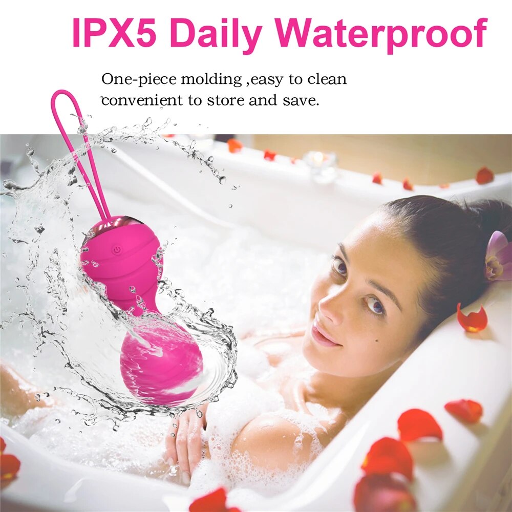 Trứng rung cao cấp điều khiển app Bóng kegel se khít âm đạo