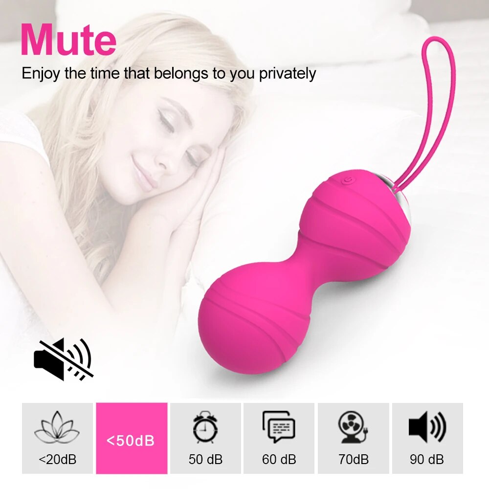 Trứng rung cao cấp điều khiển app Bóng kegel se khít âm đạo