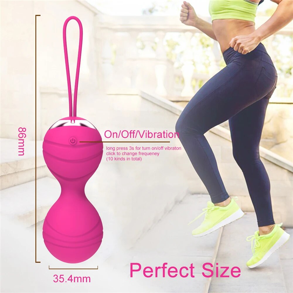 Trứng rung cao cấp điều khiển app Bóng kegel se khít âm đạo