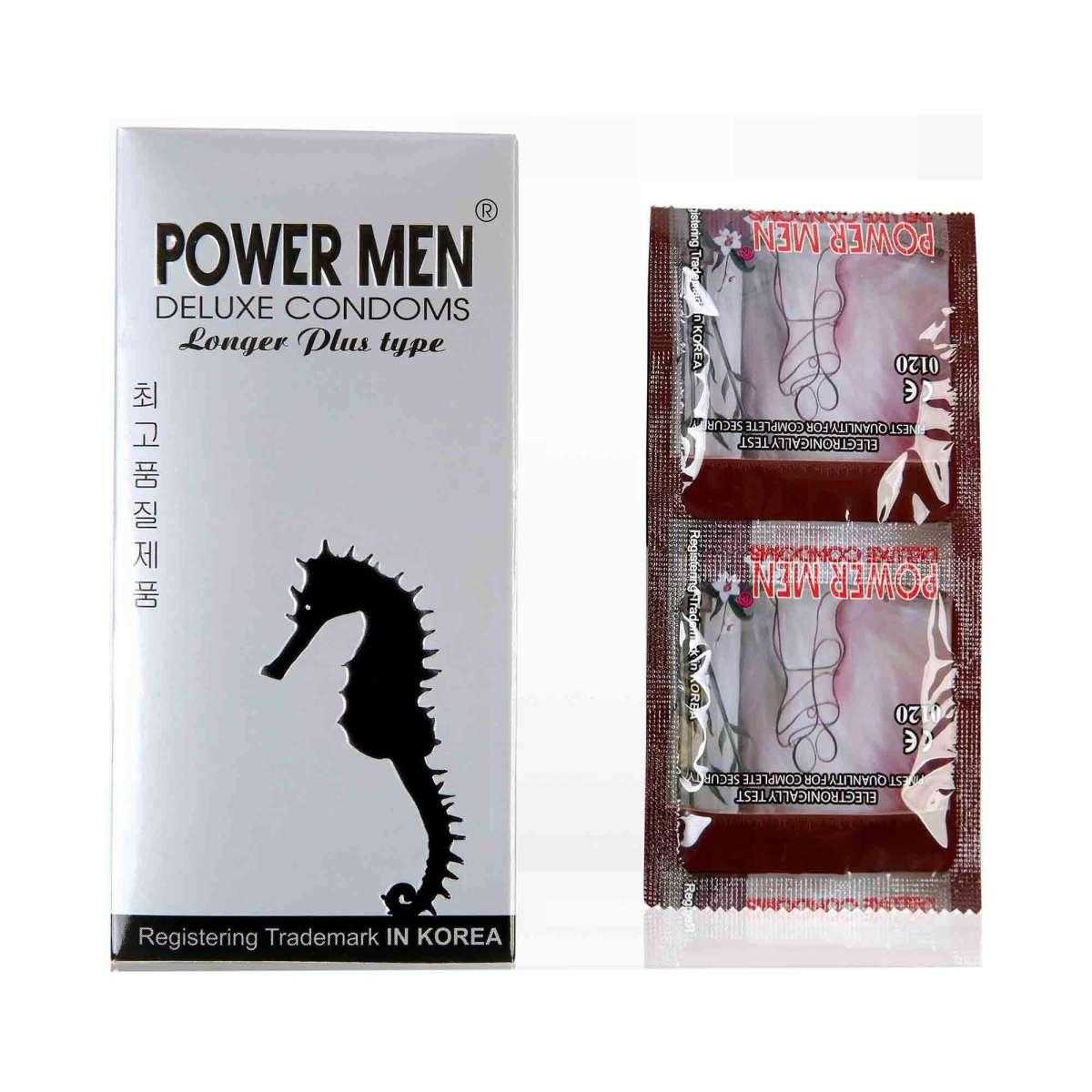 Bao Cao Su Powermen Cá Ngựa Bạc Kéo Dài 12s Hộp 12 Cái Bao Cao Su Powermen Cá Ngựa Bạc Kéo Dài 12s Hộp 12 Cái