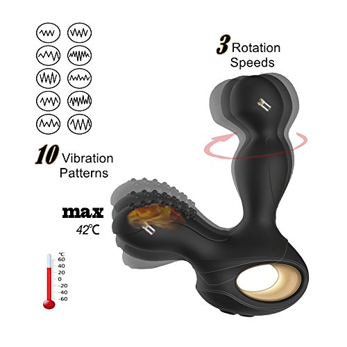 Máy rung hậu môn Cako NV Toys sưởi ấm điều khiển từ xa