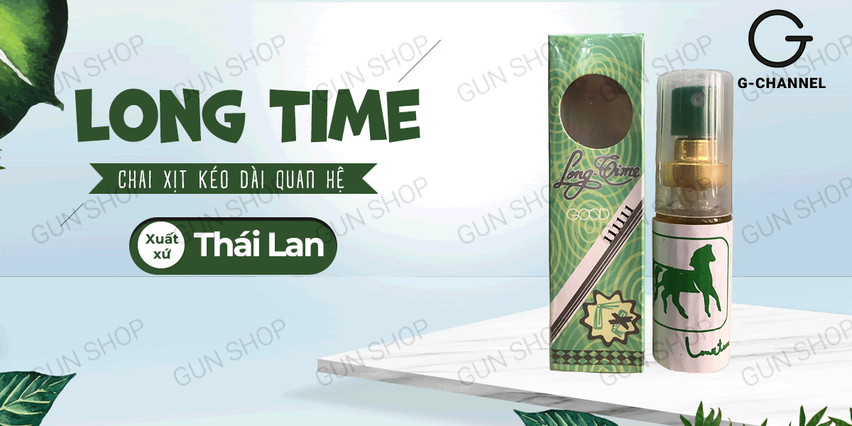 Chai xịt Longtime Thái Lan 5ml tăng cường bản lĩnh nam Chai xịt Longtime Thái Lan 5ml tăng cường bản lĩnh nam