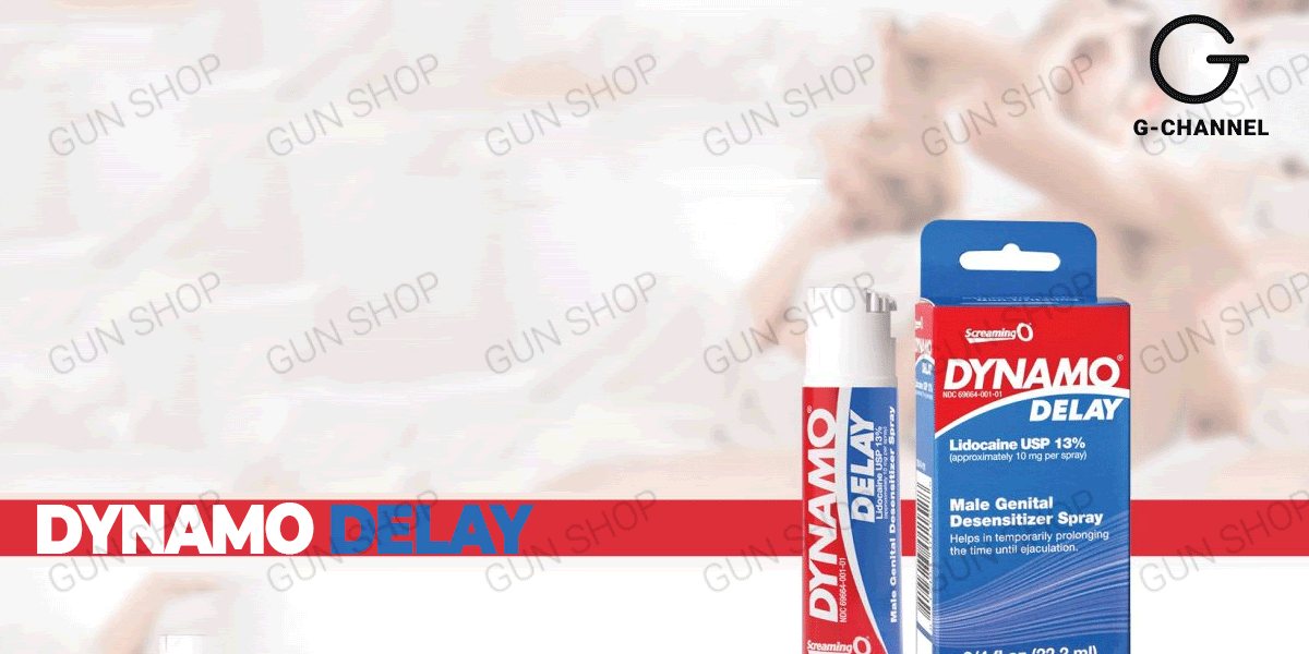 Chai xịt Dynamo Delay Mỹ kéo dài thời gian tăng cường sinh lý 22ml Chai xịt Dynamo Delay Mỹ kéo dài thời gian tăng cường sinh lý 22ml