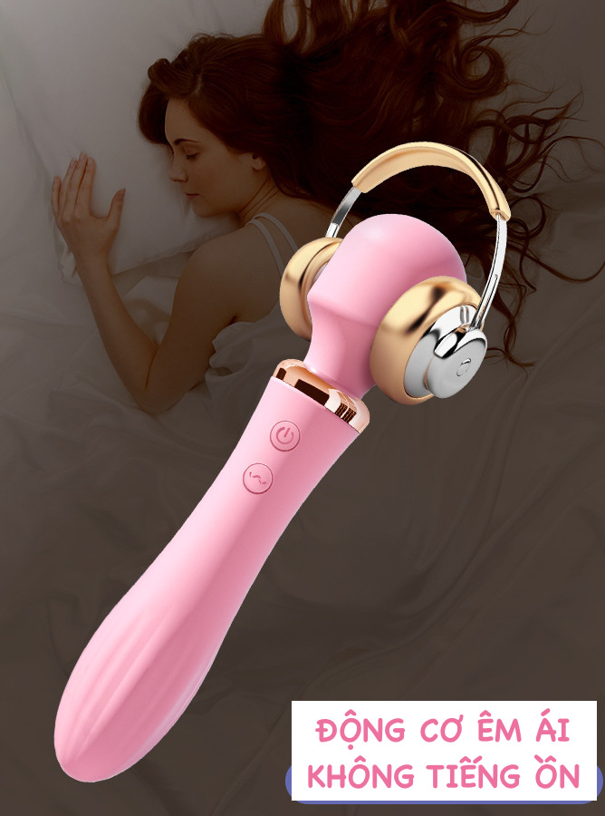 Chày rung 2 đầu LiLo massage điểm G không dây sưởi ấm