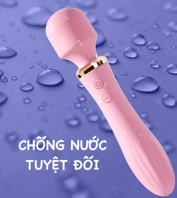 Chày rung 2 đầu LiLo massage điểm G không dây sưởi ấm