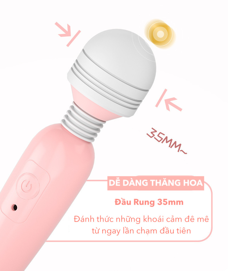 Chày rung Lilo không dây điểm G sạc USB giá tốt kích thích Chày rung Lilo không dây điểm G sạc USB giá tốt kích thích
