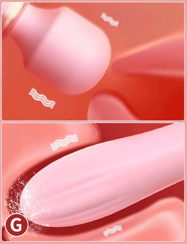 Chày rung 2 đầu LiLo massage điểm G không dây sưởi ấm