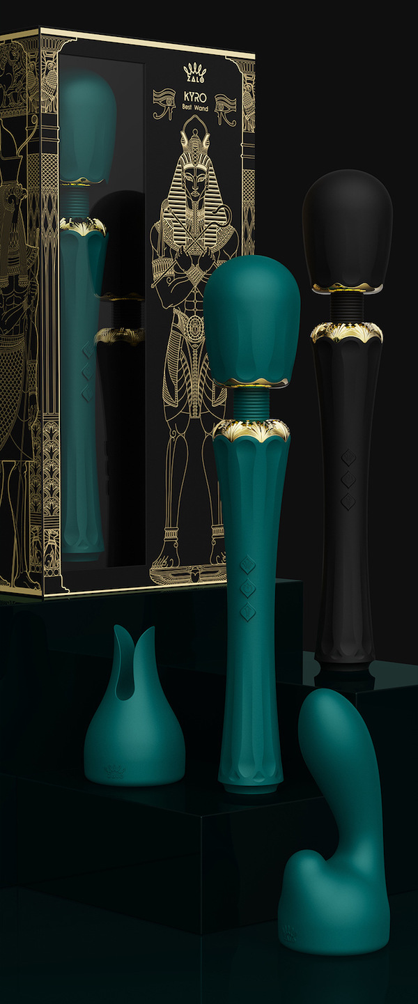 Chày rung Zalo Kyro Best Wand 2 đầu phụ đa năng, sang trọng Chày rung Zalo Kyro Best Wand 2 đầu phụ đa năng, sang trọng