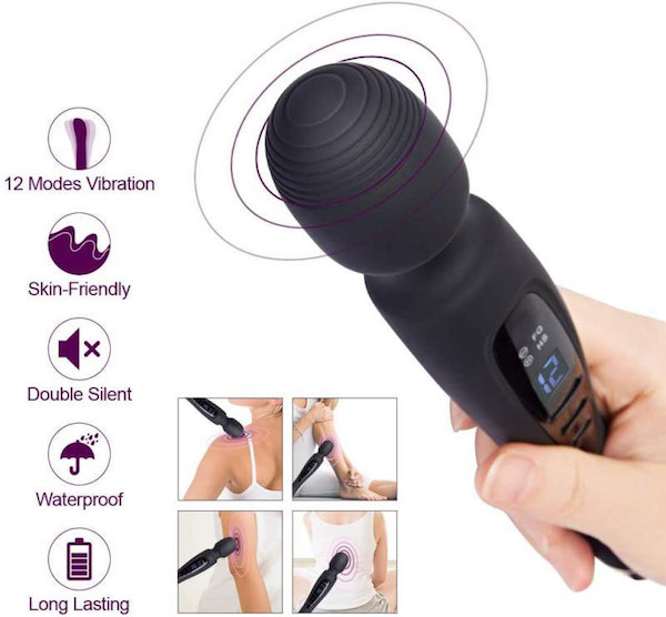Chày Rung Zini Magic Wand 360 Độ Massage G Kích Thích Cực Sướng