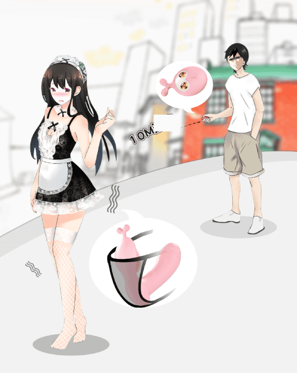 Dương Vật Giả Thỏ 2 Đầu Rung Gắn Quần Lilo We Love Kích Thích