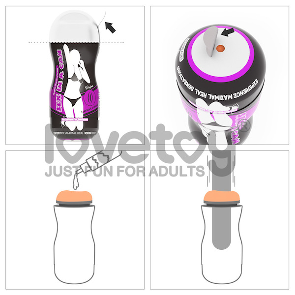 Cốc thủ dâm Lovetoy Vagina silicon mềm mại giá rẻ cho nam