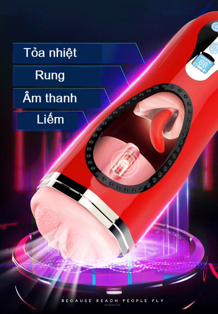 Máy thủ dâm rung nhiệt lưỡi liếm siêu thực Jiuai cho nam Máy thủ dâm rung nhiệt lưỡi liếm siêu thực Jiuai cho nam