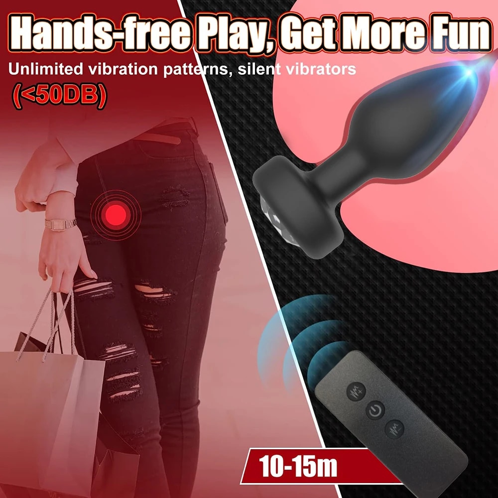 Phích cắm hậu môn Love Spouse bluetooth điều khiển app tiện lợi