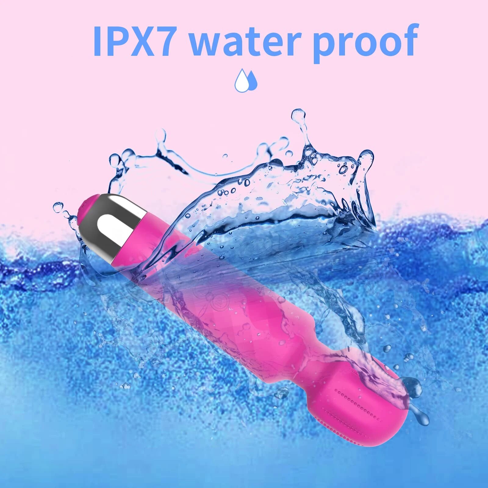 Chày Rung Tình Yêu Safiman Magic Wand Gai Nổi Kích Thích G