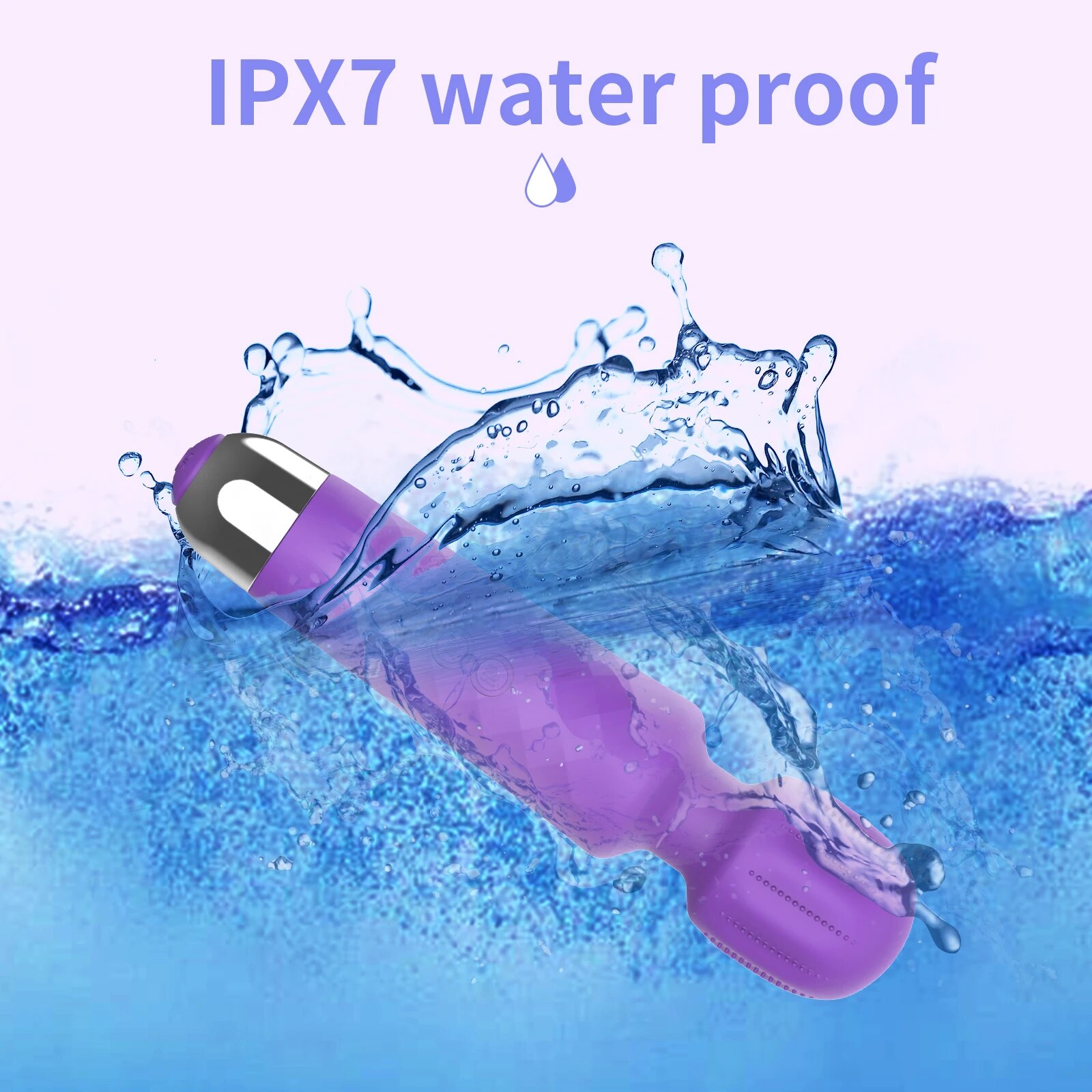 Chày Rung Tình Yêu Safiman Magic Wand Gai Nổi Kích Thích G