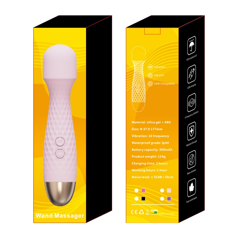 Chày rung không dây mini nhỏ gọn Wand Massager kích thích