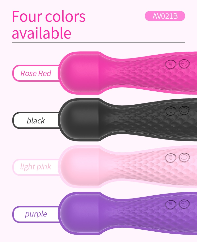 Chày rung không dây mini nhỏ gọn Wand Massager kích thích