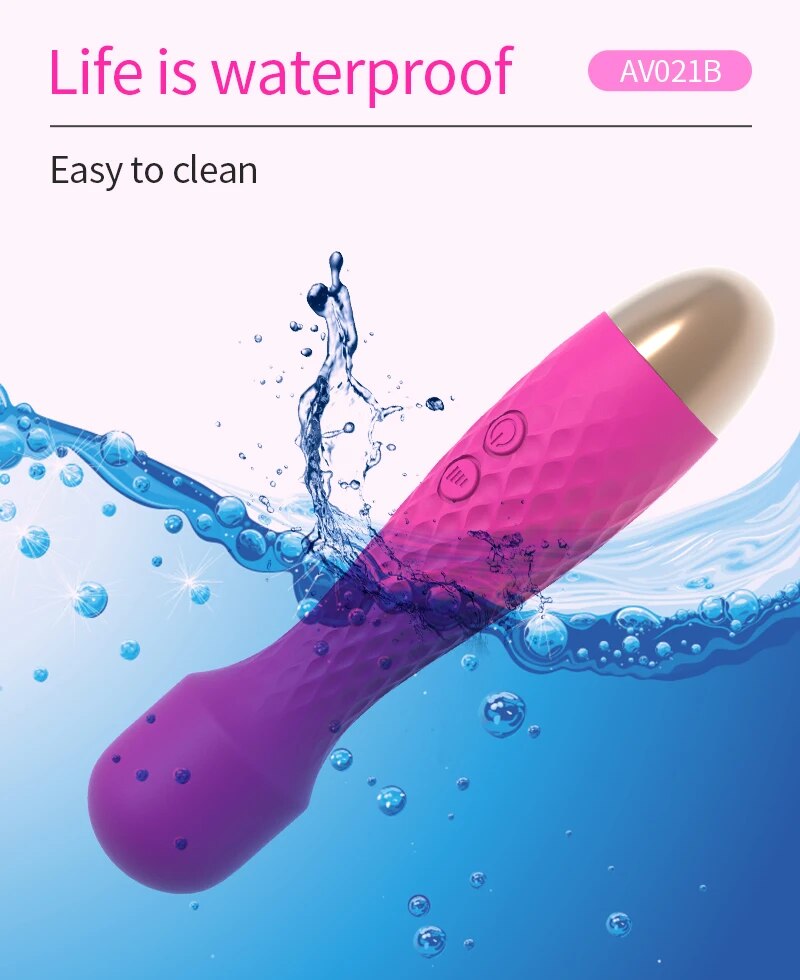 Chày rung không dây mini nhỏ gọn Wand Massager kích thích