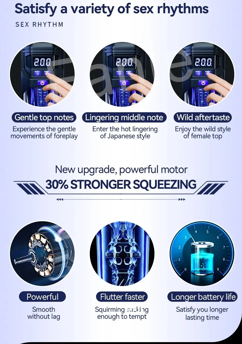 Máy Thủ Dâm Explorer X II Rung Thụt Âm Đạo Tự Động Cực Sướng