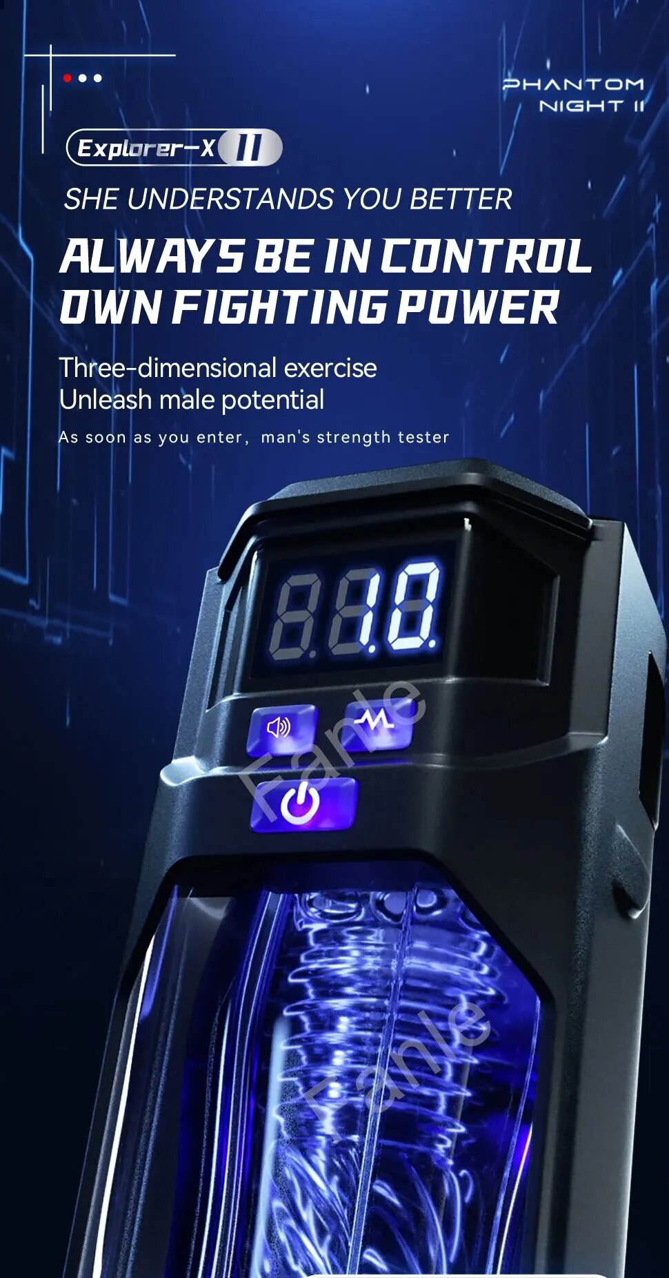 Máy Thủ Dâm Explorer X II Rung Thụt Âm Đạo Tự Động Cực Sướng