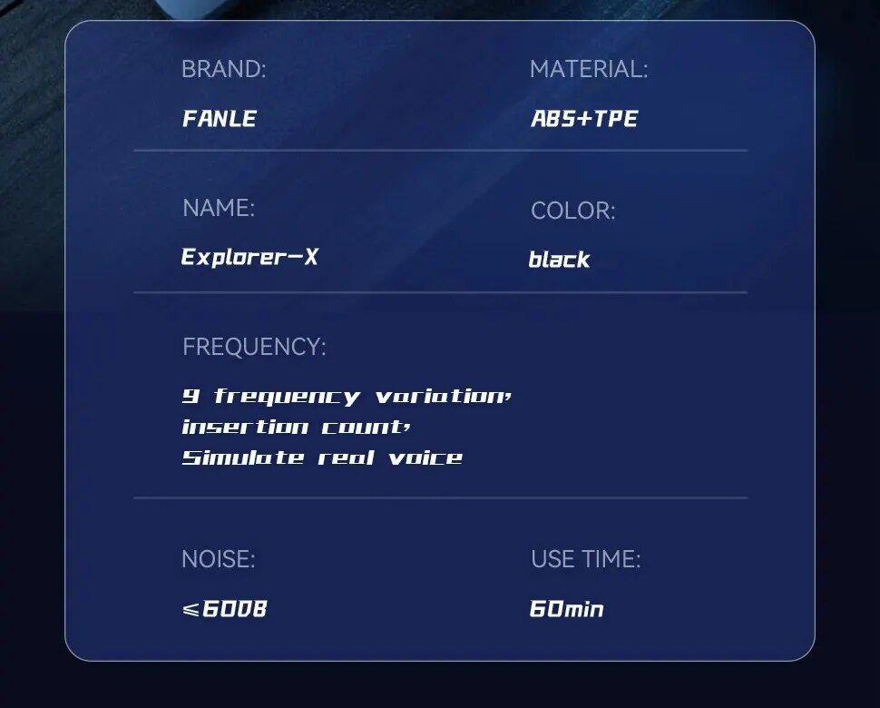 Máy Thủ Dâm Explorer X II Rung Thụt Âm Đạo Tự Động Cực Sướng