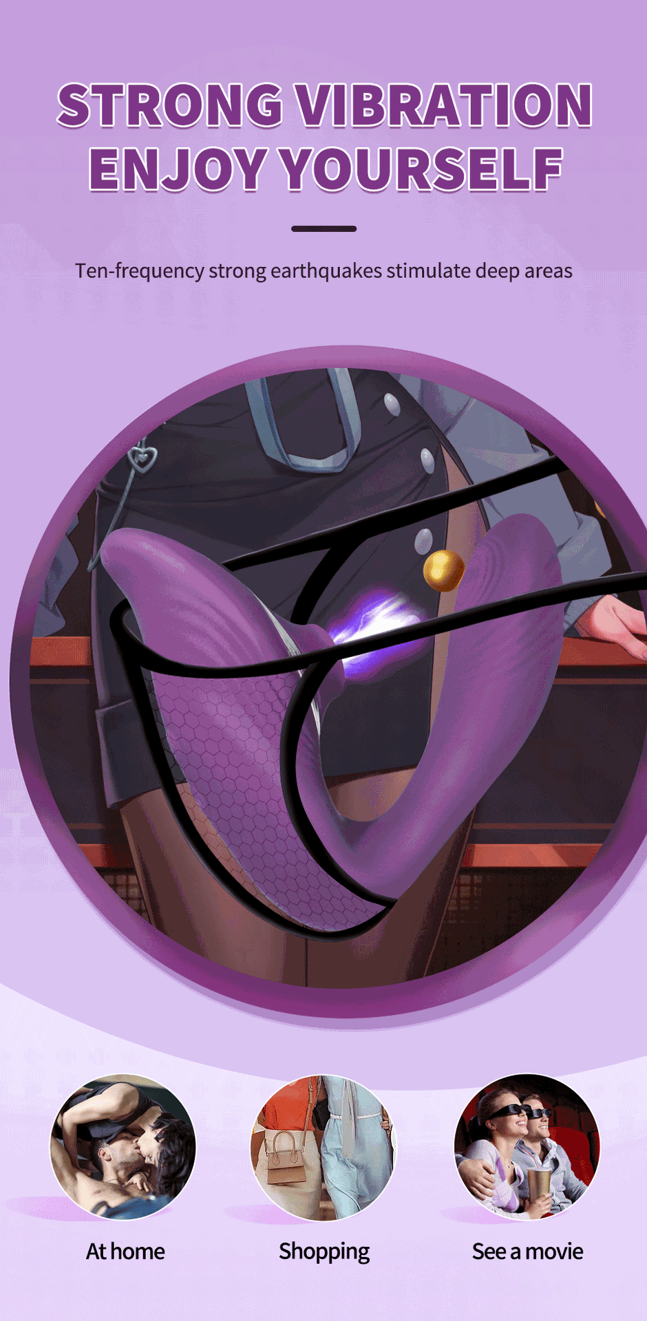 Máy Massage 2 Đầu Becky Rung Bú Hút - Tăng Khoái Cảm Cực Đỉnh