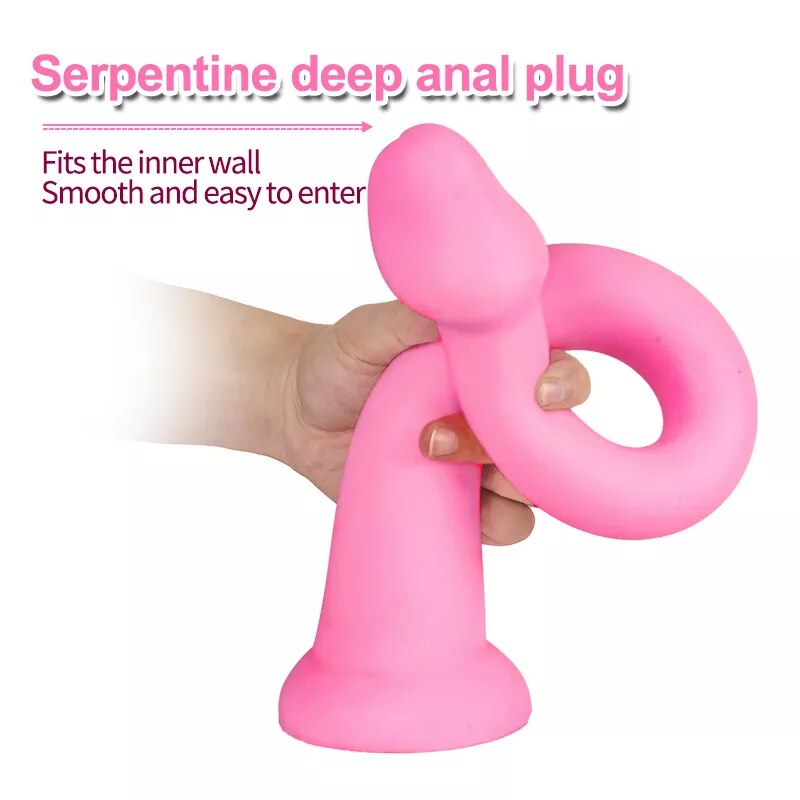 Dương vật giả gắn tường siêu to khổng lồ hình rắn kích thích