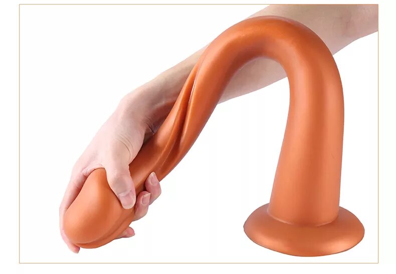 Dương vật giả gắn tường siêu to khổng lồ hình rắn kích thích