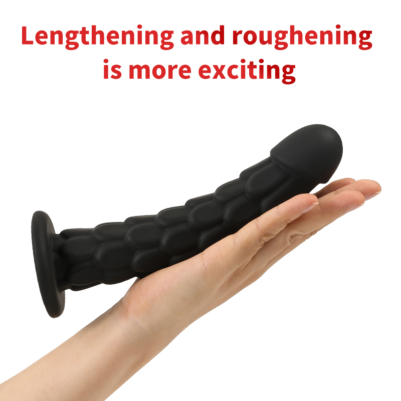 Đồ chơi người lớn gân nổi vảy cá cắm hậu môn sextoy gay