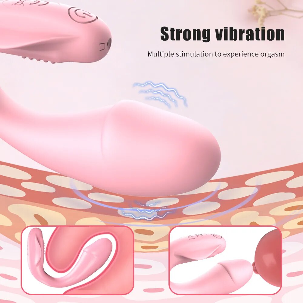 Trứng Rung 2 Đầu FreshFun CiCi Điều Khiển App Bluetooth Không Dây