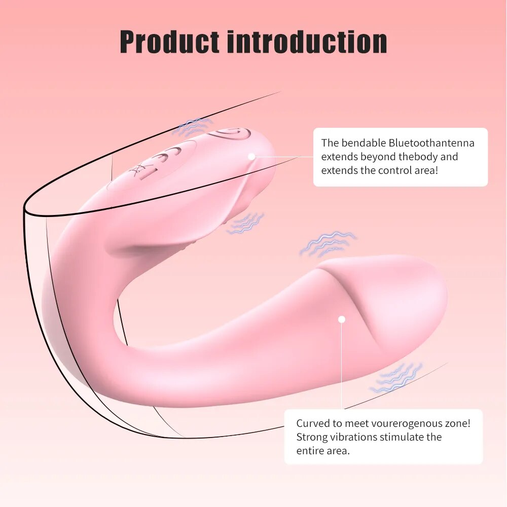 Trứng Rung 2 Đầu FreshFun CiCi Điều Khiển App Bluetooth Không Dây