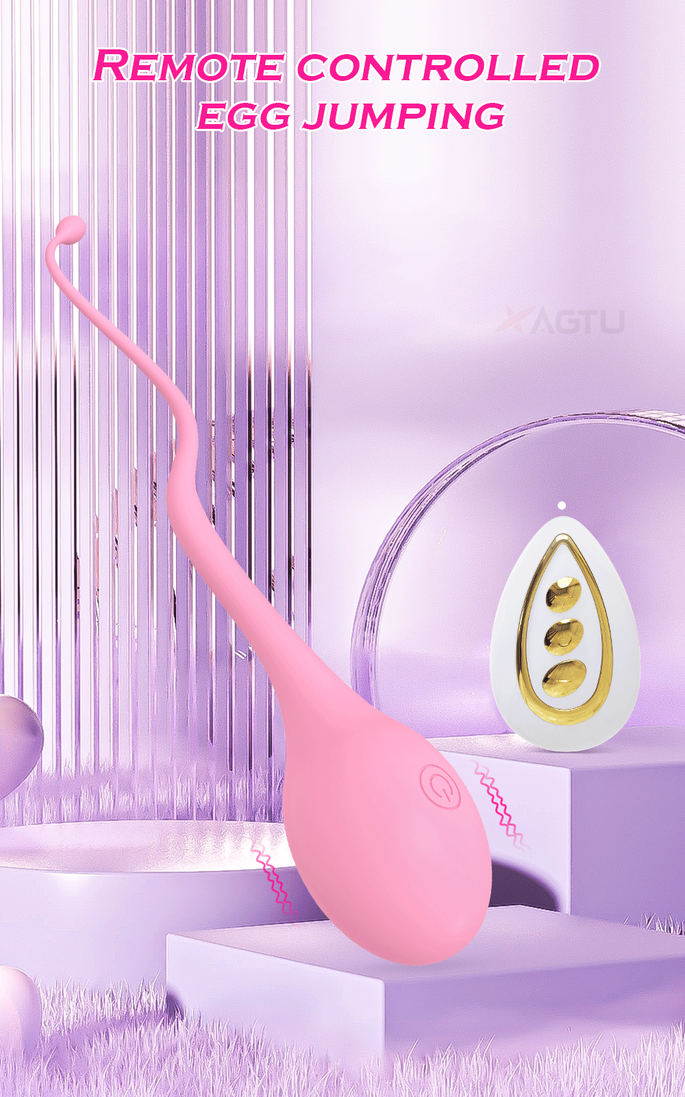 Trứng rung không dây nhỏ gọn điều khiển từ xa siêu kích thích