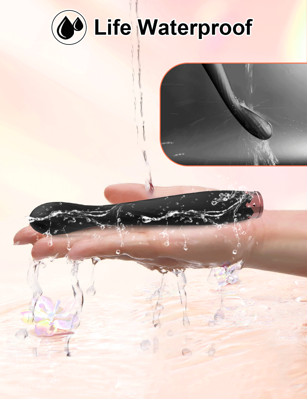 Máy rung silicon mềm dẻo kích thích điểm G, thư giãn cực đỉnh