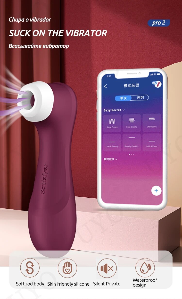 Satisfyer Pro2 thế hệ 3 đa năng điều khiển từ xa qua app chất lượng