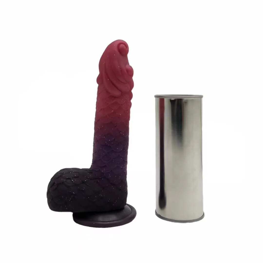 Dương vật giả gắn tường độc đáo Khủng Long Ngựa Vảy Rắn chất lượng cao