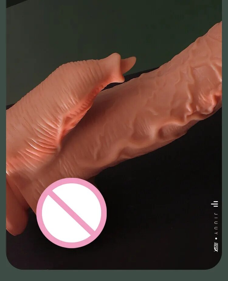 Jiuuy dương vật giả rung thụt hút chuyên sâu Đế dính tường