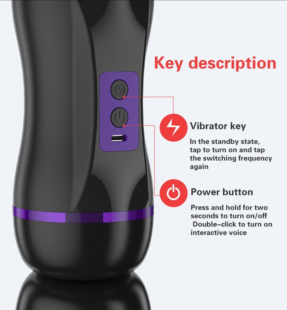 Âm đạo giả 3D 2 đầu rung hút mạnh điều khiển app siêu thực