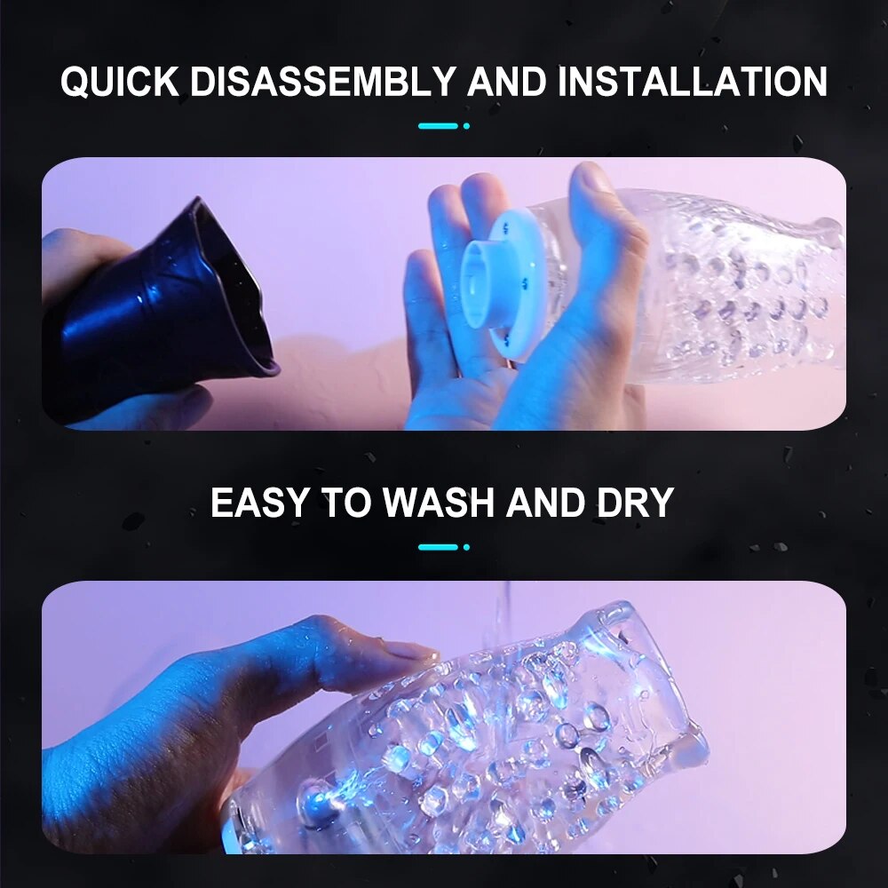 Máy Thủ Dâm Nam Tự Động Bú Hút Tập Luyện Dương Vật To Dài