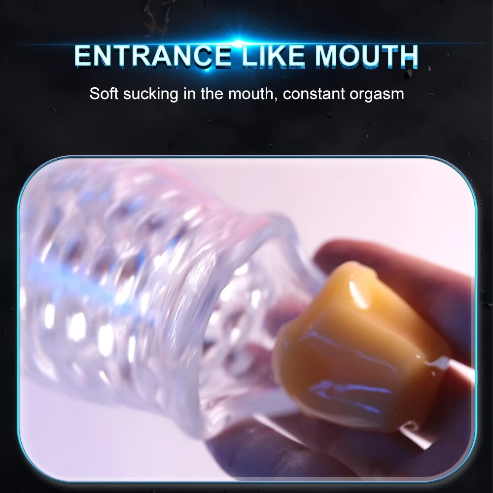 Máy Thủ Dâm Nam Tự Động Bú Hút Tập Luyện Dương Vật To Dài